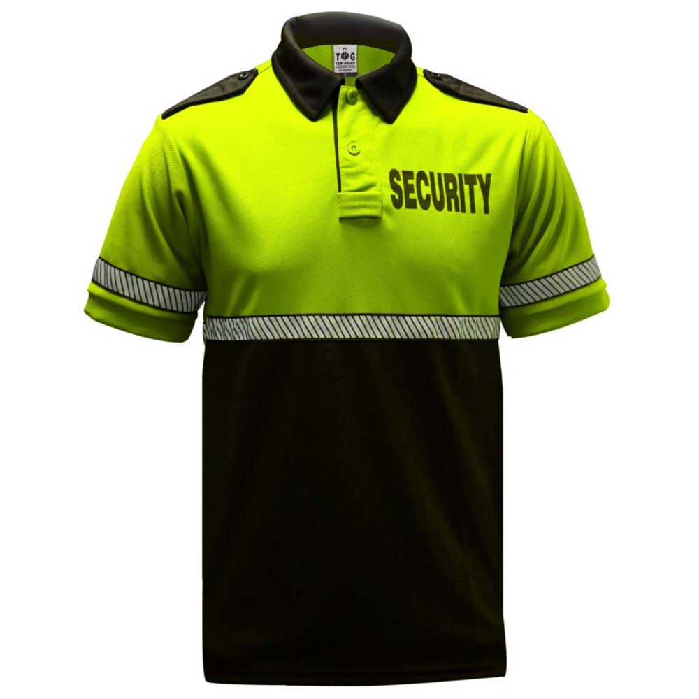 Tuff-Guard Two-Tone Polo - Safety Green